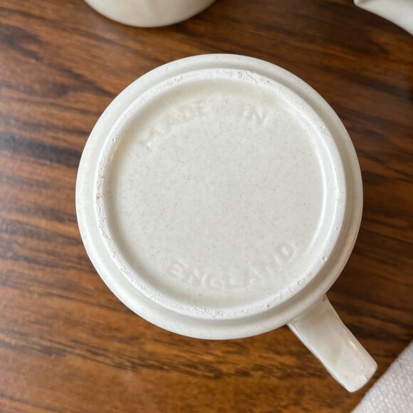 Kensington Handcrafted England Ironstone 4 Mugs - Picture 14 of 15